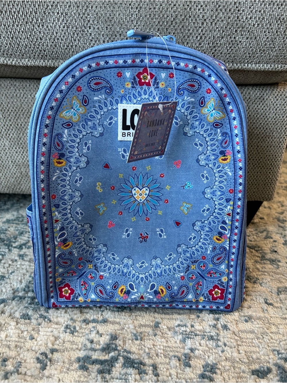 BRIGHTON BLUE PRINT WOMEN BACKPACK